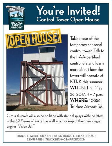 Large toweropenhouse flyer